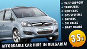 car hiring service in bulgaria 